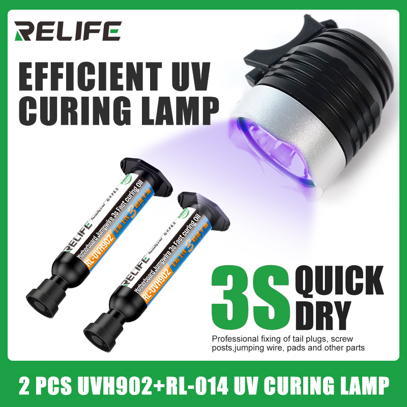Electronics Repair Table - Быстросохнущая паяльная маска RELIFE RL-UVH902 10ML