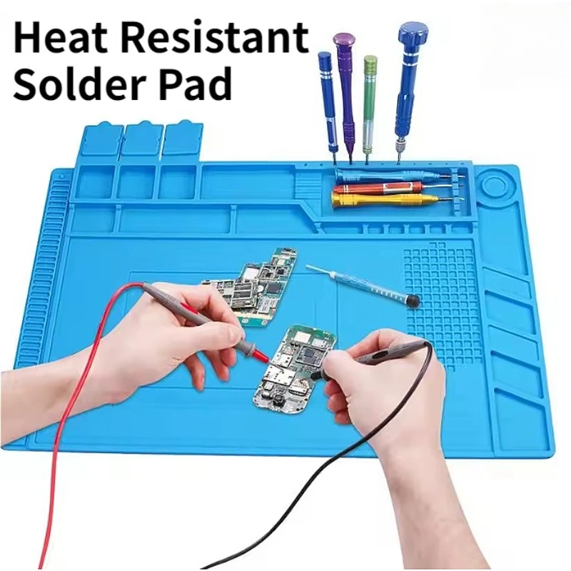 Electronics Repair Workstation - 45*30 см теплоизоляционный рабочий коврик паяльная