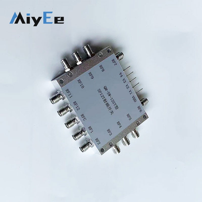 Qm Electronics & Repair Services Photos - QM-SW-12ST 100МГц-6ГГц Однополюсный двенадцатипозиционный электронный ВЧ-переключатель