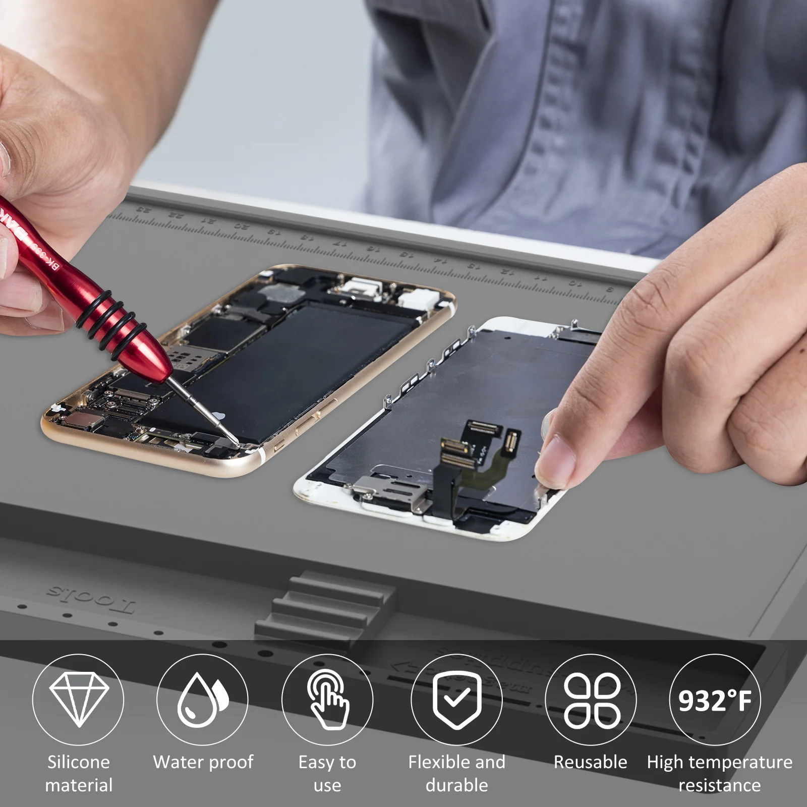 Коврик для паяльной станции, с – обзор и цена Electronics Repair Workstation